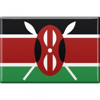 Magnet Magnetbutton - Kenia - 38060 Gr. ca. 8 x 5,5cm