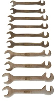 KS Tools 963.7131 BRONZEplus Blech-Doppel-Maulschlüssel-Satz klein, 10-tlg.