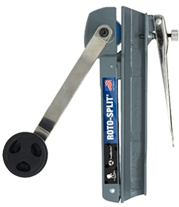 Southwire Automatic Roto-Split Wounded Warrior Cable Cutter - Cuts AC, MC, BX, & HCF Cables - Self-Tightening Blade System - Built-In Storage - Ergonomic Handle