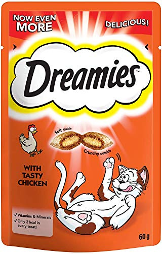 Dreamies Cat Treats with Tasty Chicken, 60g