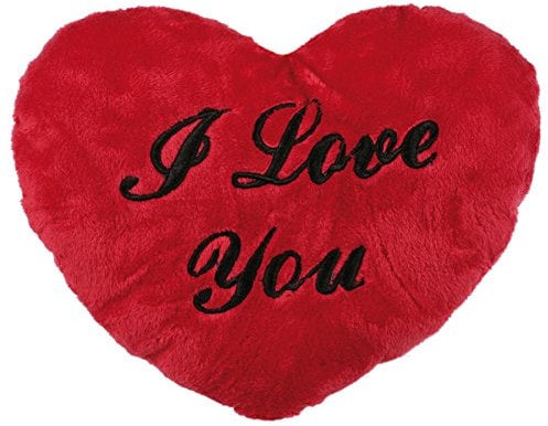 Out of the blue Rotes Plüschherz, I Love You