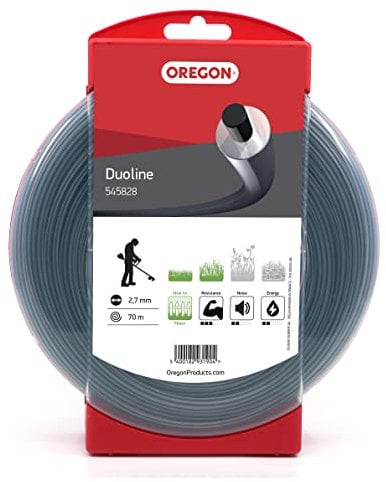 Oregon Filo di taglio libero Duoline 2.7 millimetri x 70 m, 545828