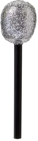 Rhode Island Novelty 25,4 cm Glitzer-Mikrofon, 1 Stück pro Bestellung