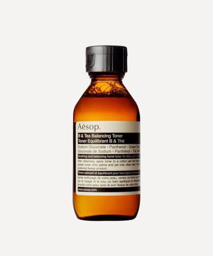Aesop B & Tea Balancing Toner - 6.7 oz, pH-Gleichgewicht, Mischhaut, Juckreizlinderung, Trockene Haut, Standard