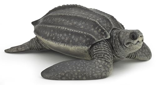 Papo - Realistic Leatherback Turtle Figure - Ages 3+ - Marine Life Collection - Educational Play Marine Animals - Gift Idea Toy for Girls and Boys