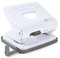 Rapesco 1399 Perforadora Metálica de 2 Agujeros 825, 25 Hojas de Capacidad, Blanco
