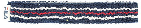 Unisex Retro Stirnband, Blau, One Size