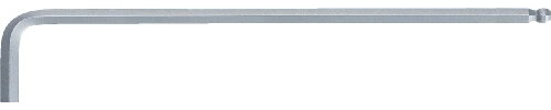 KS Tools 151.3305 Kugelkopf-Innensechskant-Winkelstiftschlüssel, XL, 1/8''