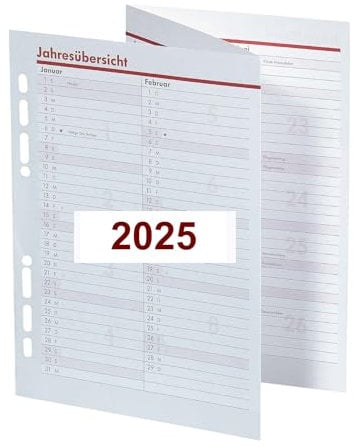Ersatzkalendarium Jahresplaner BSB 02-0570 für A5