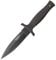Smith & Wesson Herren Messer Stiefelmesser Schwarze Lederscheide mit Metall-Clip Gesamtlänge: 22.9 cm, 22,9cm