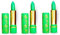 3 x Magie Hydrating Lipstick - Argan und Henna - Roll On Deluxe - Marokko