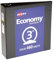 Avery Economy Sichtbuch mit 7,6 cm rundem Ring, Schwarz (5740)
