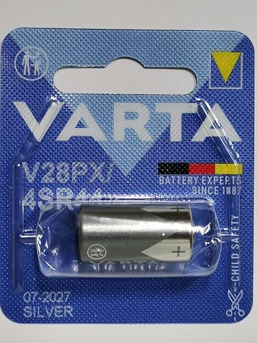 Varta Foto – Pile (V28PX, 6.2 V) Couleur Argent
