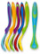 Nuby Lot de 6 cuillères à Fun
