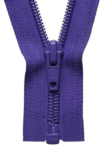 YKK Coil Zip, No. 218 Purple, 66 cm Length