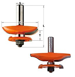 CMT Orange Toos 990.524.11 - Hartmetall-Abplattfräser Mit Unterschneider S=12 D=89X16