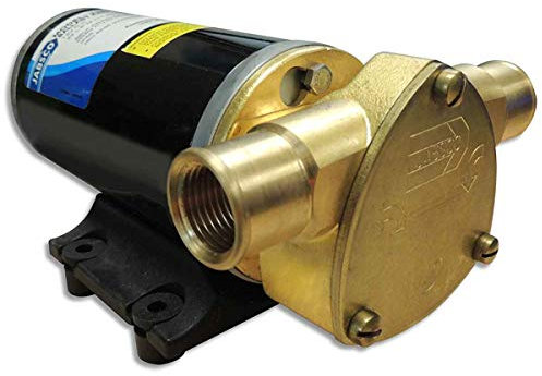 Jabsco 22640-9407, Pompa DC Ballast King Bronzo, Rer, Wake Board e Ski Boat