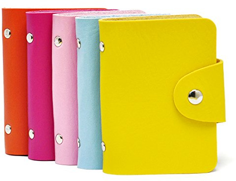 Gikfun Fashion Soft Credit ID Card Holder Case Purse Pocket Wallet Pouch Organizer 24 Slots (pcs) EK8430 by