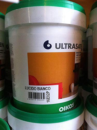Oikos ultrasaten émail murale Brillant Blanc 1LT