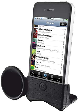 Trust Horn Lautsprecher und Ständer für iPhone 4 / 4S