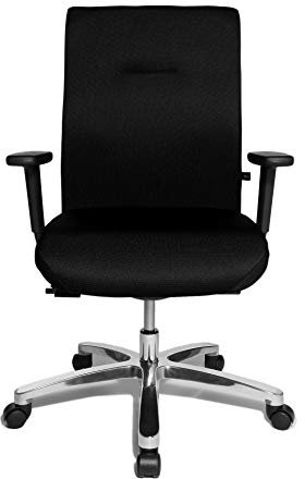 TOPSTAR Drehstuhl Big Star bis 150kg Körpergewicht, schwarz LEHNENHÖHE 60 cm