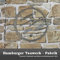 HAMBURGER TAUWERK-FABRIK EST. 1901 Rankhilfe/Ranksystem ''S'' aus Edelstahl - Wandabstand 35mm (Set 3) mit 6 Wandhaltern und 10m Drahtseil