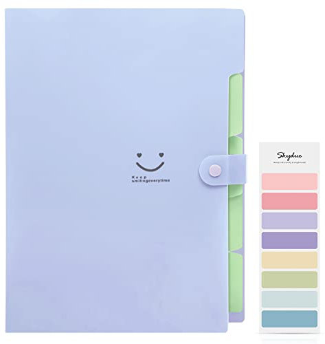 folders Buchstabe A4-Papier Fächermappe Ordner Taschen Akkordeon Dokument Veranstalter violett