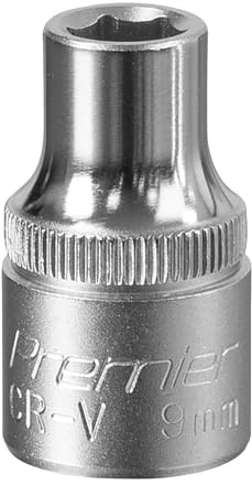 Sealey S1209 Walldrive Socket 9Mm 1/2Sq Drive