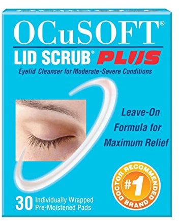 Ocusoft Eyelid Cleanser, Extra Strength, Pre-Moistened Pads, 30 Pads