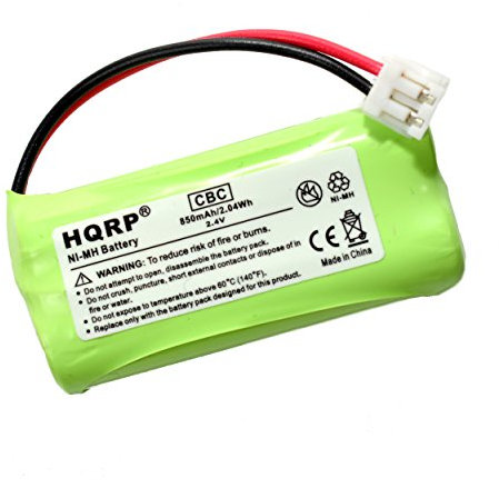 HQRP Cordless Telephone Battery for AT&T / Lucent BT18433, BT28433, General Electric GE 5-2734, Gold Peak GP70AAAH2BMJZR Replacement