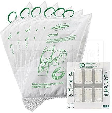 Sacchetti e Profumini Folletto Vk 140 E Vk 150, Originali Vorwerk