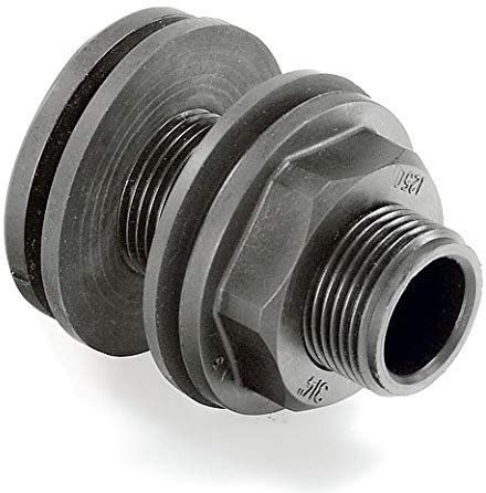 Abrisa Pasamuros para bidones, Negro