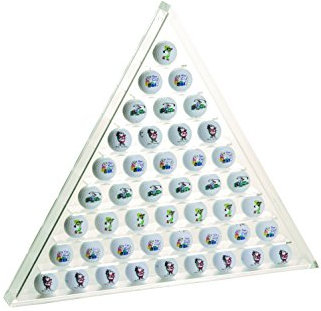 Silverline Golfballregal aus Acryl für Golfballsammler,transparent, 58 x 50 x 5 cm