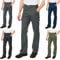 Lee Cooper Men's Classic Multi Pocket Cargo Work Trouser Easy care Safety Pant, Grey, 42W / 31L