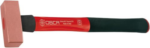 OSCA Martello in rame, 2000 g, con manico 3K