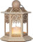 Best Season LED-HolzlaterneDeutsche Weihnacht, flackerndMaterial: Holz, natur, batteriebetrieben, 20 x 14 cmVierfarb-Karton 270-37