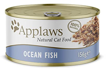 Applaws Cat Can Ocean Fish, Chicken, 3.74 kg, Transparent