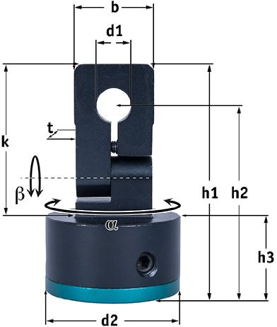 Halterung für Lasermodul 20mm - 70112511