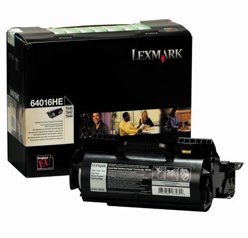 Original Toner Lexmark 64016HE Lexmark T640 T642 T644 (ca. 21.000 Seiten)