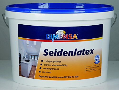 Dimensa Seidenlatex 10l weiß Latexfarbe