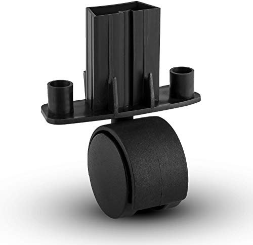 Ersatzrollen Ersatzfüße Bodenrollen für Powerplus Teichsauger 4 Stück Zubehör Ersatz Rollen Ersatzteil
