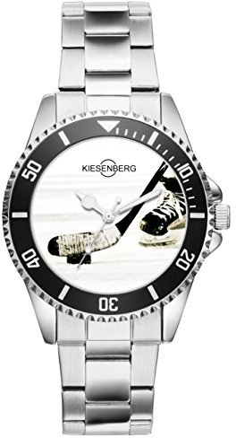 KIESENBERG Eishockeyschläger Geschenk Artikel Idee Fan Uhr 1996