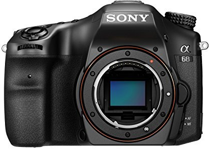 Sony Alpha 68 - Cámara con Montura Tipo A (Sensor CMOS Exmor APS-C de 24 MP, procesador BIONZ X, Enfoque automático, Pantalla LCD inclinable) Negro