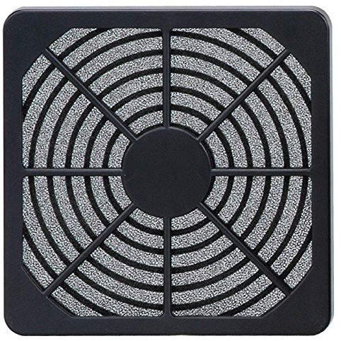 Akasa Washable Fan Filters | Computer Cooler Fan Dust Filter | Case Cover | Dustproof | Fan Guard | Fan Grille | Black | 120mm | GRM120-30
