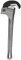 RIDGID 12693 Einhand RohrzangeArbeitsbereich bis 60mmaus Aluminium,350mm (14in) Capacity 50mm (2in)
