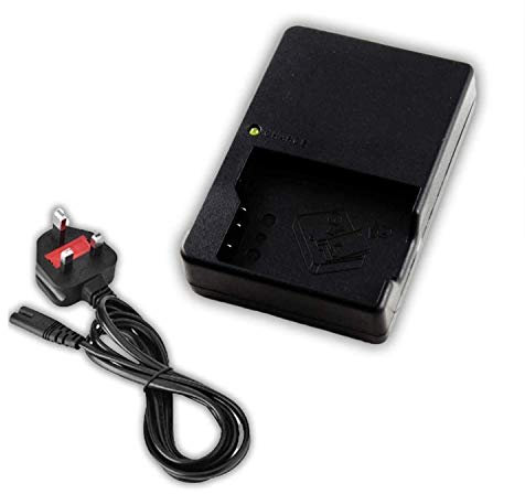 Mains Battery Charger for Nikon COOLPIX S1, S2, S3, S5, S6, S7, S7c, S8, S9, S50, S50c, S51, S51c, S52, S52c, P1 and P2 Digital Camera - Replacement for MH-62 charger for EN-EL8 Battery