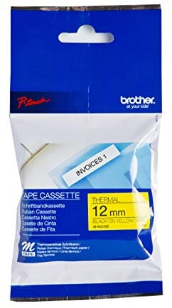 Brother MK631 M-tape/MK-tape 12mm schwarz auf gelb