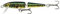 Rapala - Jointed Angelköder - Angelzubehör aus Balsaholz - Süßwasser Spinnköder - Lauftiefe 0.9-4.2m - Fischköder 13cm, 18g - Hergestellt in Estland - Pike