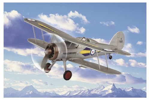 Hobby Boss 80289 Modellbausatz RAF Gladiator, 1:72, Grau