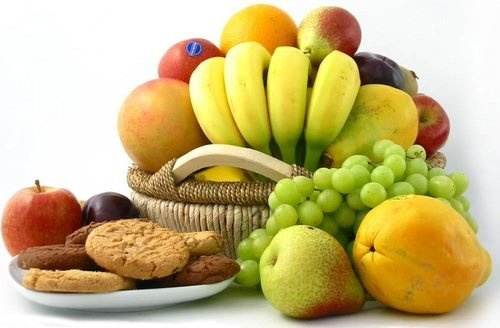 Luxury Fresh Fruit & Cookies Hamper - Free Gift Wrapping & Free Message Option